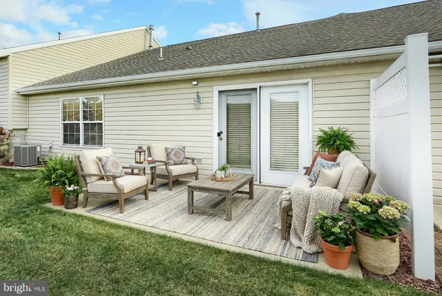 a view of a backyard with a garden