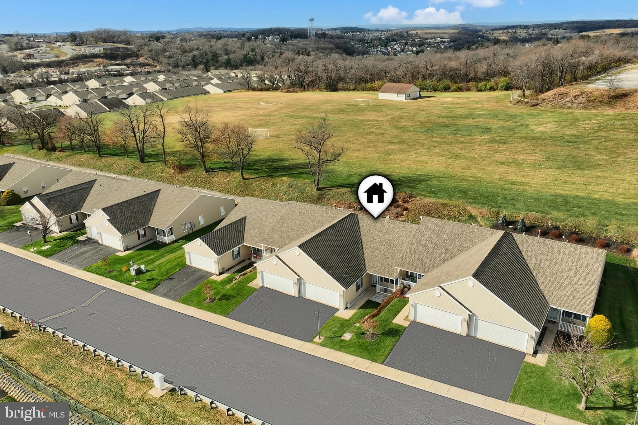 121 Furlong Way, Unit 121 Red Lion, PA 17356 - Photo 5 of 31 an aerial view of a house with a lake view