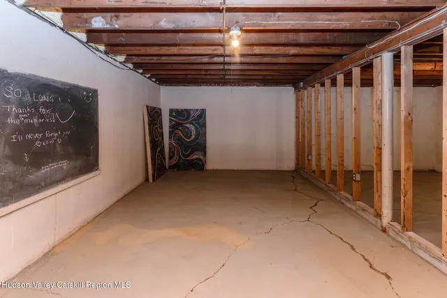 a view of storage and utility room