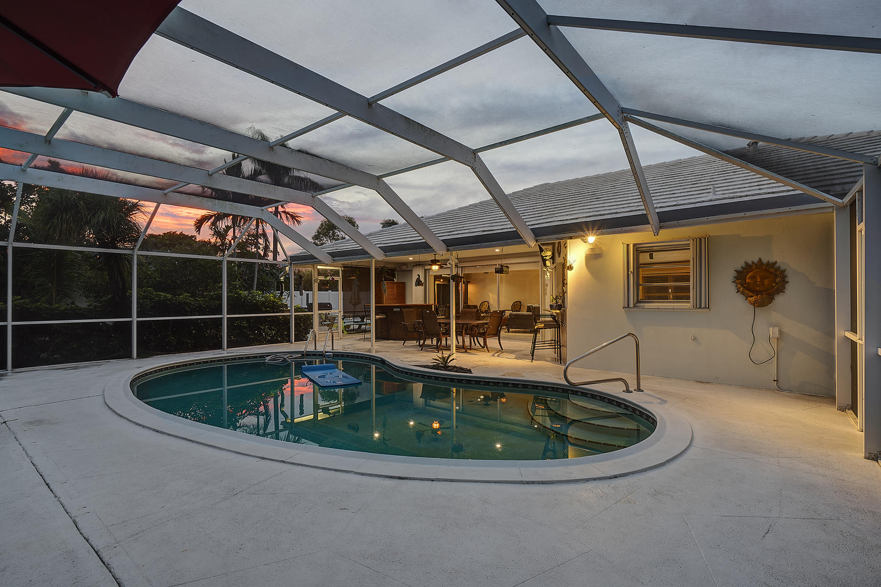 1601 Juana Road Boca Raton, FL 33486 - Photo 24 of 29 Screened Swimming Pool