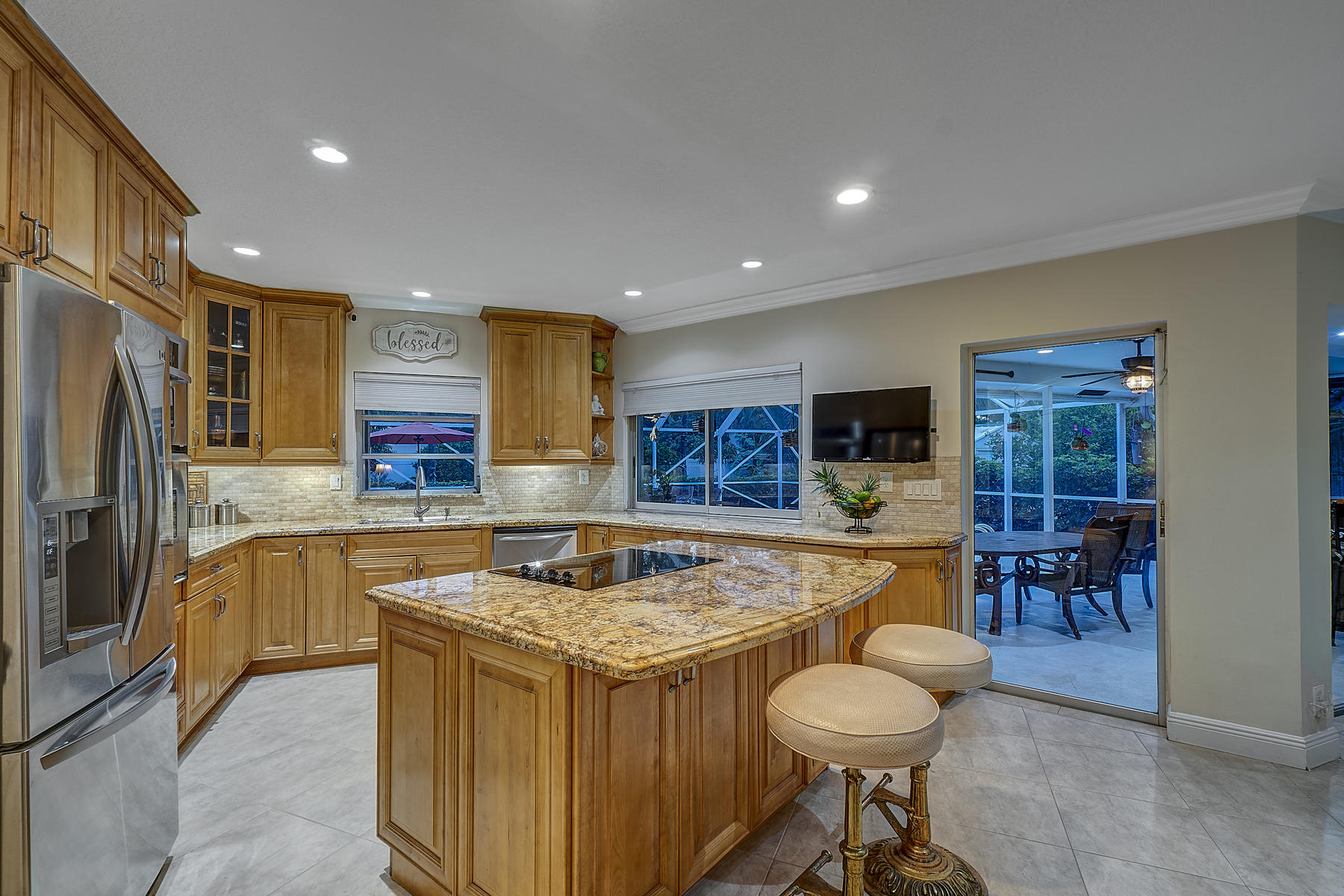 1601 Juana Road Boca Raton, FL 33486 - Photo 8 of 29 Spacious Kitchen with Island