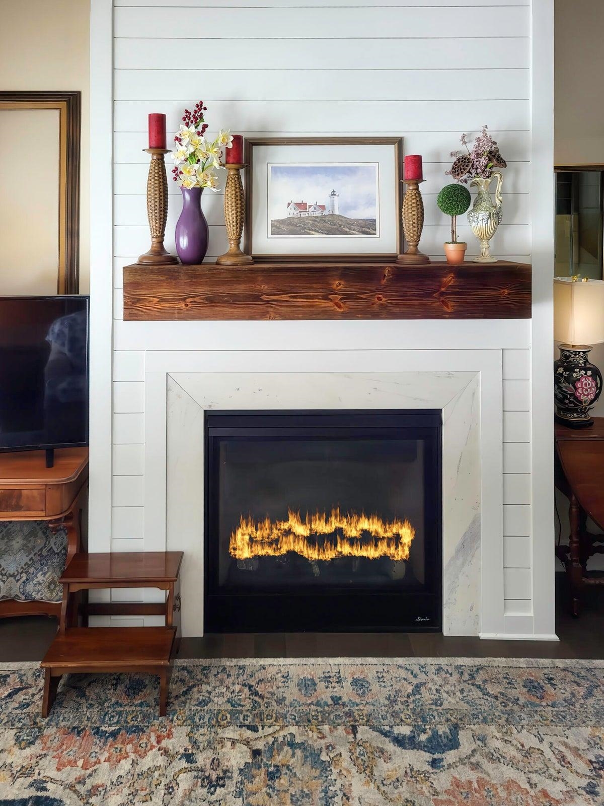 41 Chamberlain Loop Lexington, VA 24450 - Photo 23 of 43 a living room with furniture and a fireplace