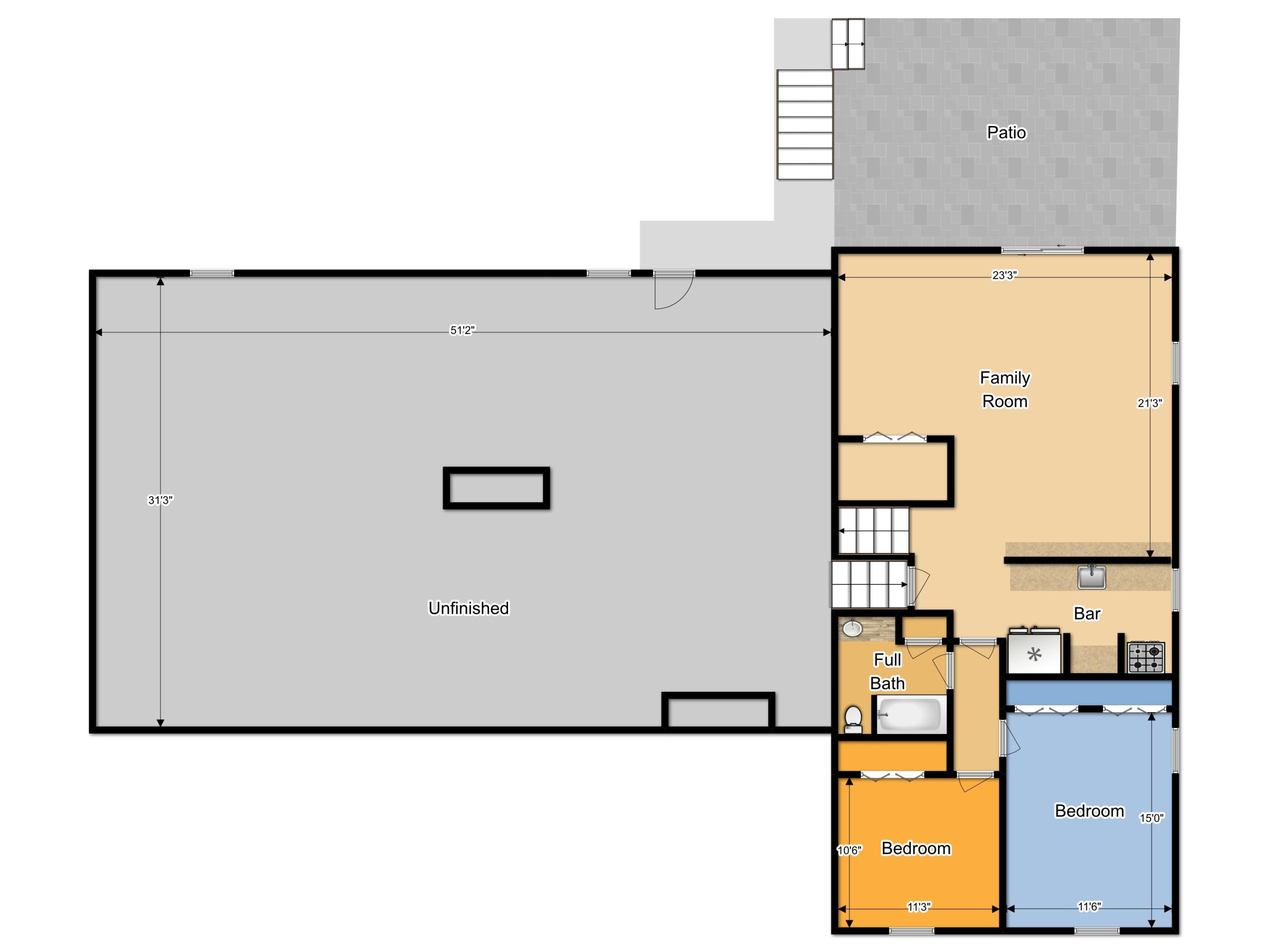 5113 Red Stag Road Roanoke, VA 24018 - Photo 39 of 40 Lower Level