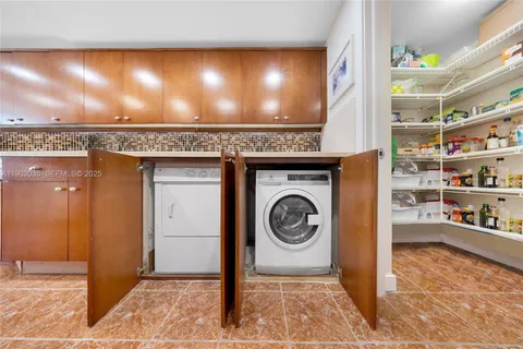 a view of a storage & utility room