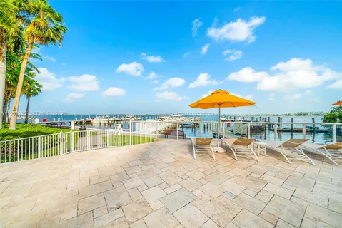 a outdoor view with a sitting space