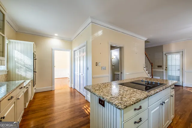wooden floor in an empty room