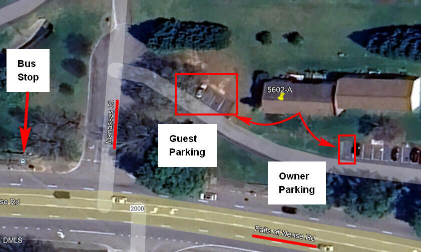 5602 Falls Of Neuse Road, Unit A Raleigh, NC 27609 - Photo 27 of 31 Parking areas