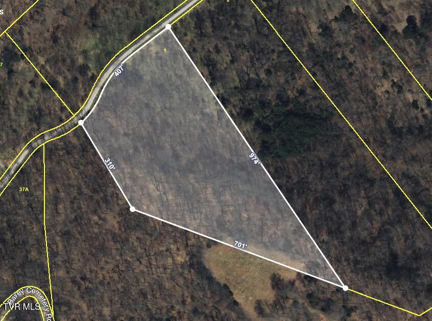 5.74-acres Bailey Cemetery Road, Unit 1 Tazewell, TN 37879 - Photo 12 of 13 Plat Map.jpg