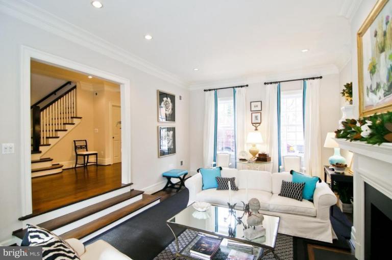 2812 P Street Northwest Washington, DC 20007 - Photo 4 of 14 Living Room #2