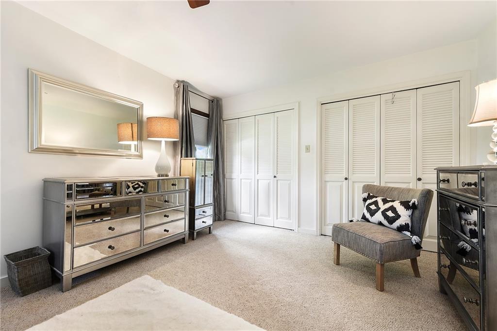 1323 Oakridge Road Bridgeville, PA 15017 - Photo 22 of 36 a bedroom with furniture and a couch