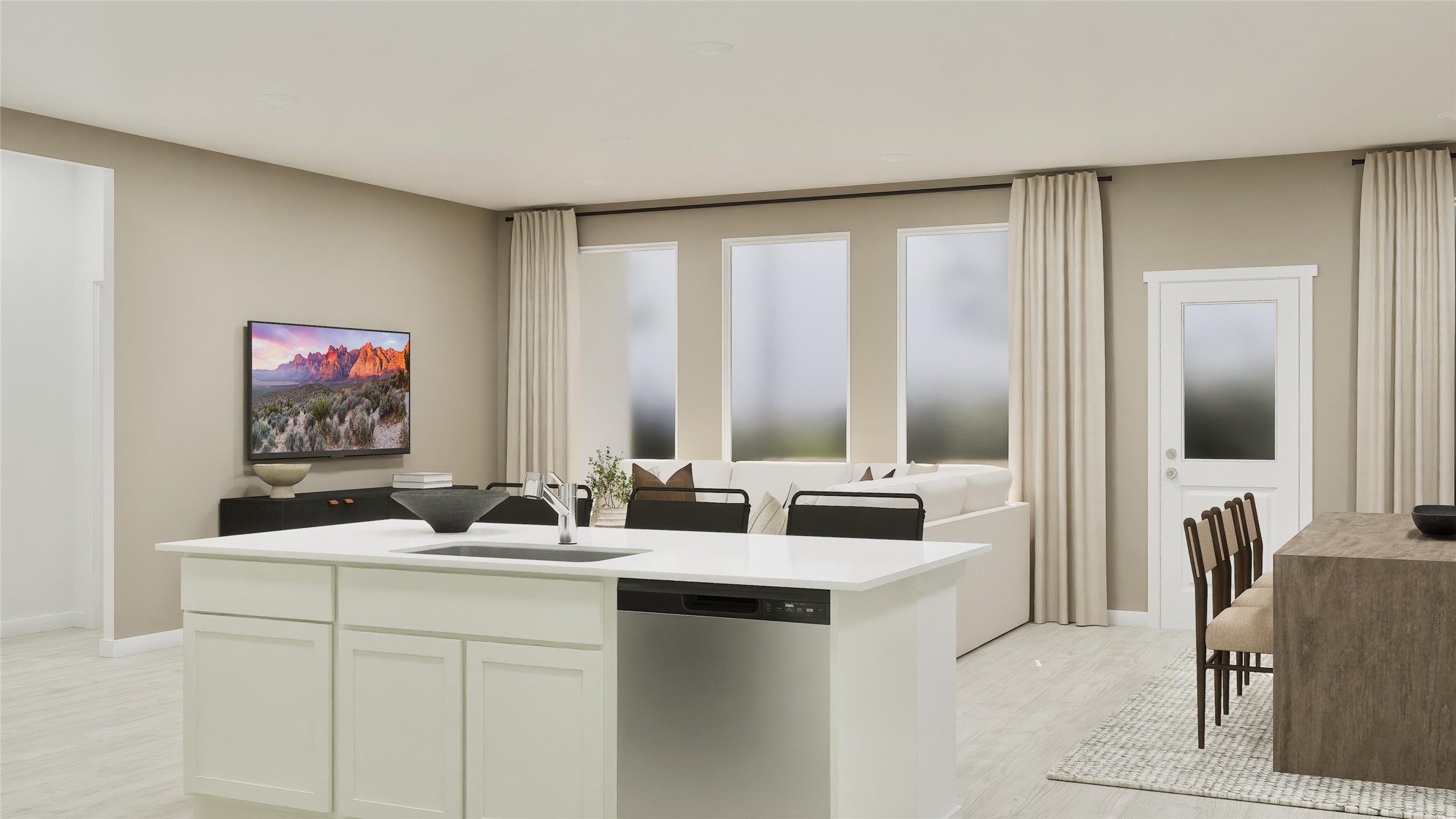 2918 Blue Rdg Lane Temple, TX 76501 - Photo 20 of 34 a bathroom with a double vanity sink and mirror