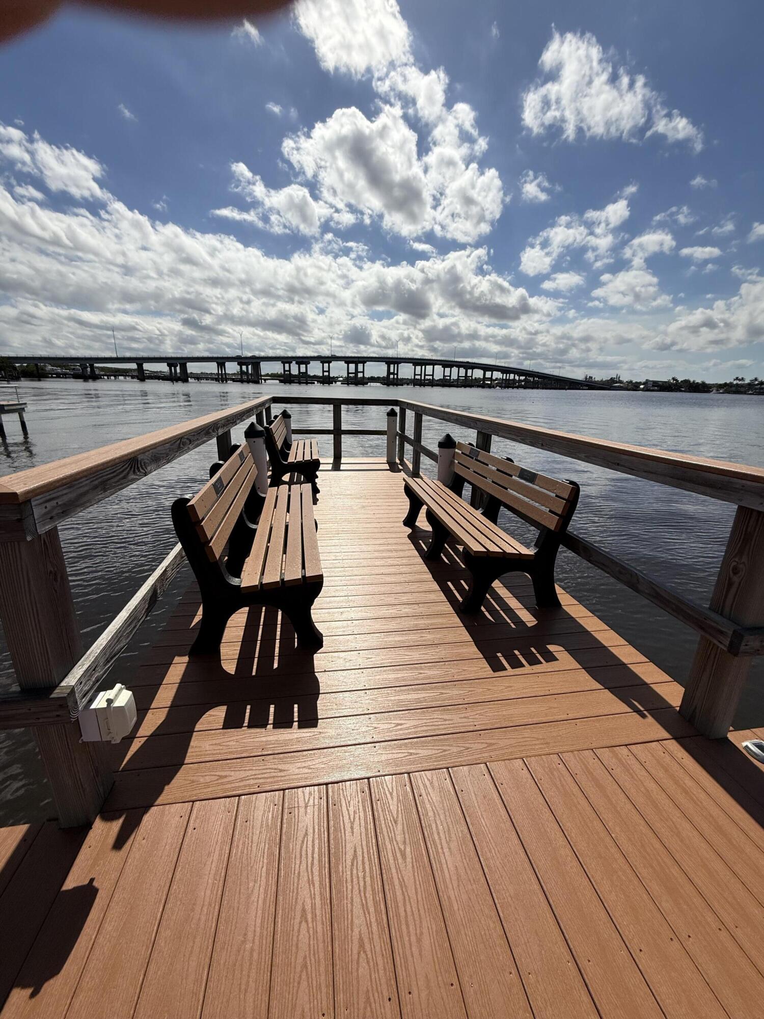 1961 Southwest Palm City Road, Unit 31C Stuart, FL 34994 - Photo 35 of 40 dock benches