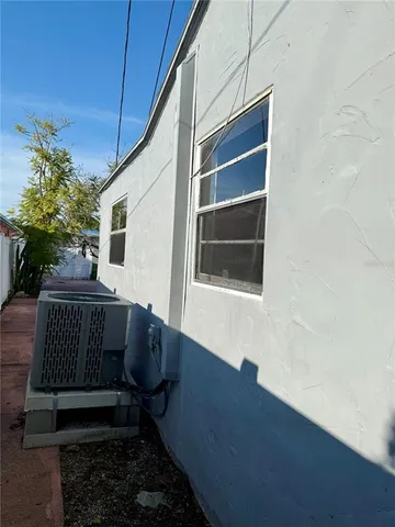 a outdoor living space with furniture