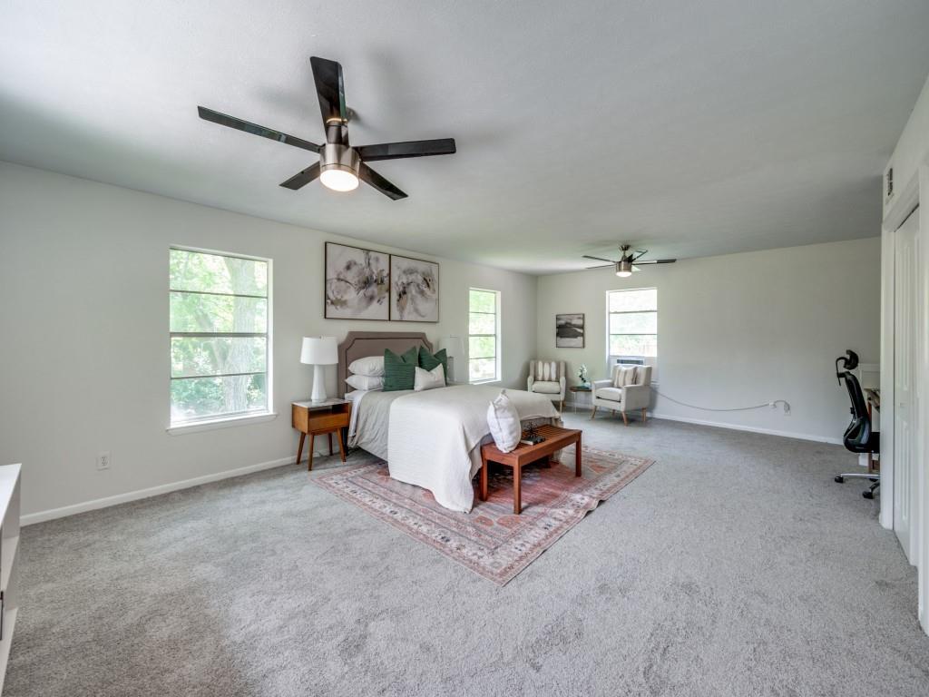 3406 Springwood Lane Dallas, TX 75233 - Photo 30 of 36 a living room with furniture and a window