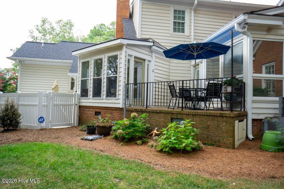 114 Canterbury Road Northwest Wilson, NC 27896 - Photo 28 of 35 27_Patio View