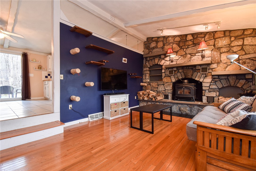 374 Rocky Hill Road Scituate, RI 02857 - Photo 6 of 29 Foyer into living room
