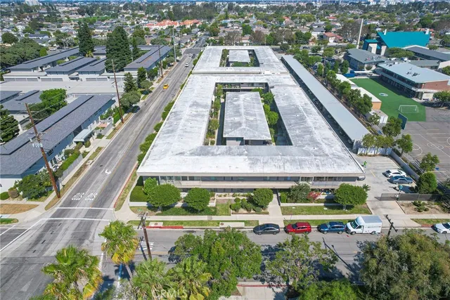 a view of yard with outdoor seating