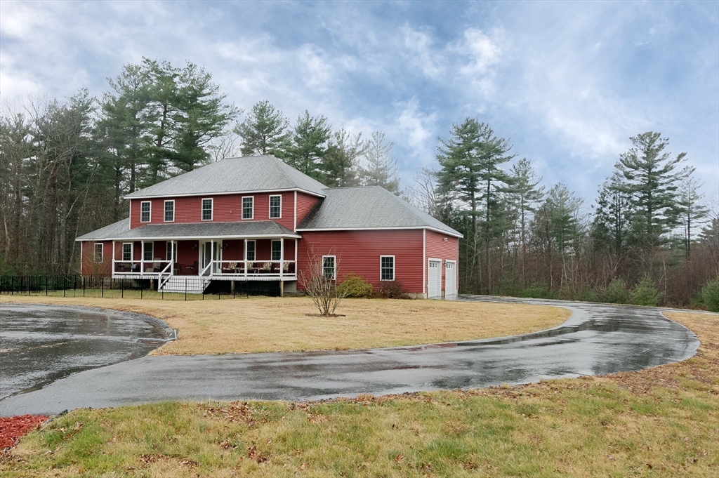 6 Nates Way Rutland, MA 01543 - Photo 29 of 31 a view of a house with a yard
