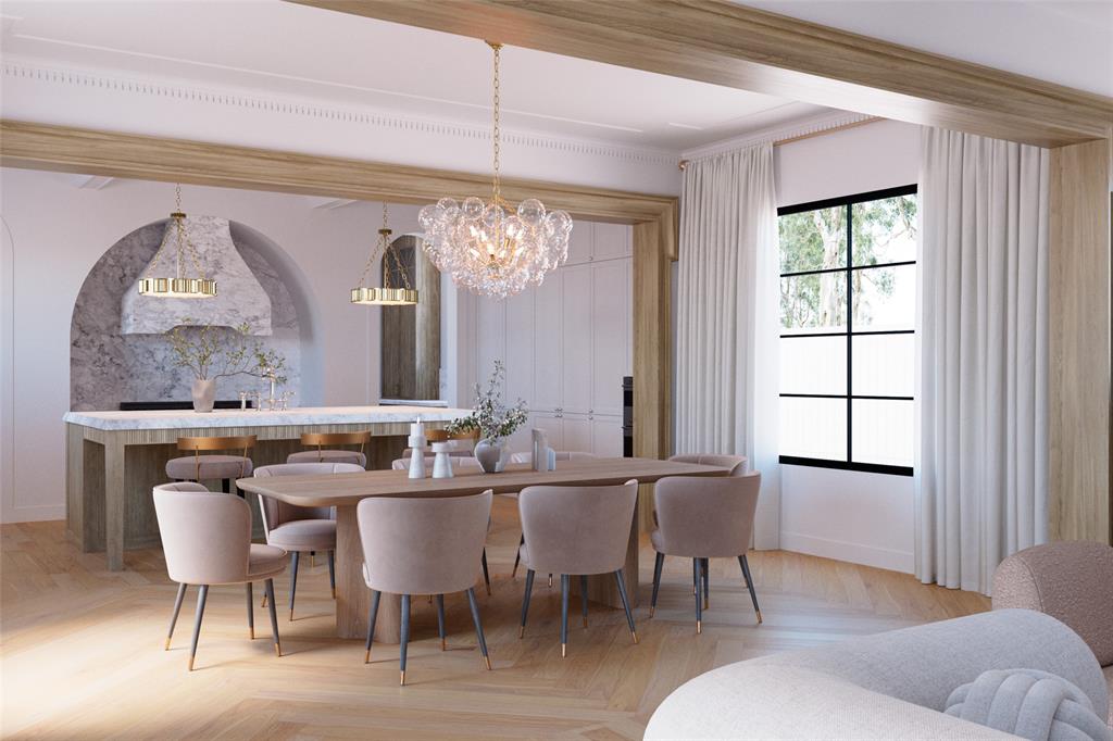 4711 Purdue Avenue Dallas, TX 75209 - Photo 5 of 27 a view of a dining room with furniture window and outside view