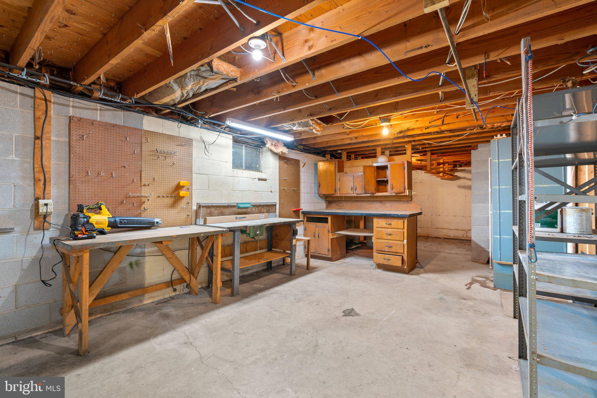 12412 Hall Shop Road Fulton, MD 20759 - Photo 57 of 97 Lower level wood shop.
