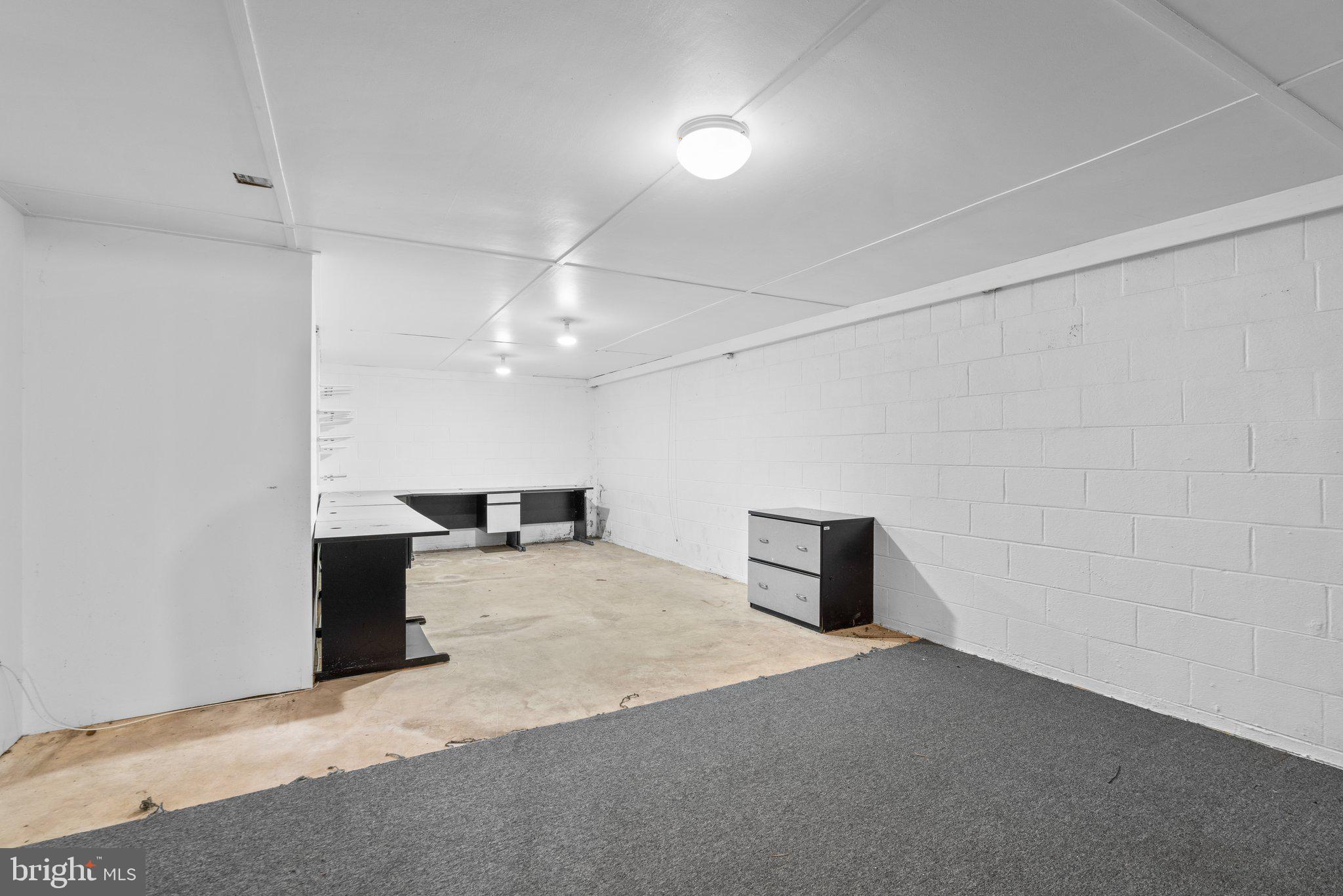 12412 Hall Shop Road Fulton, MD 20759 - Photo 58 of 97 Lower level; home office ready for your finishes.