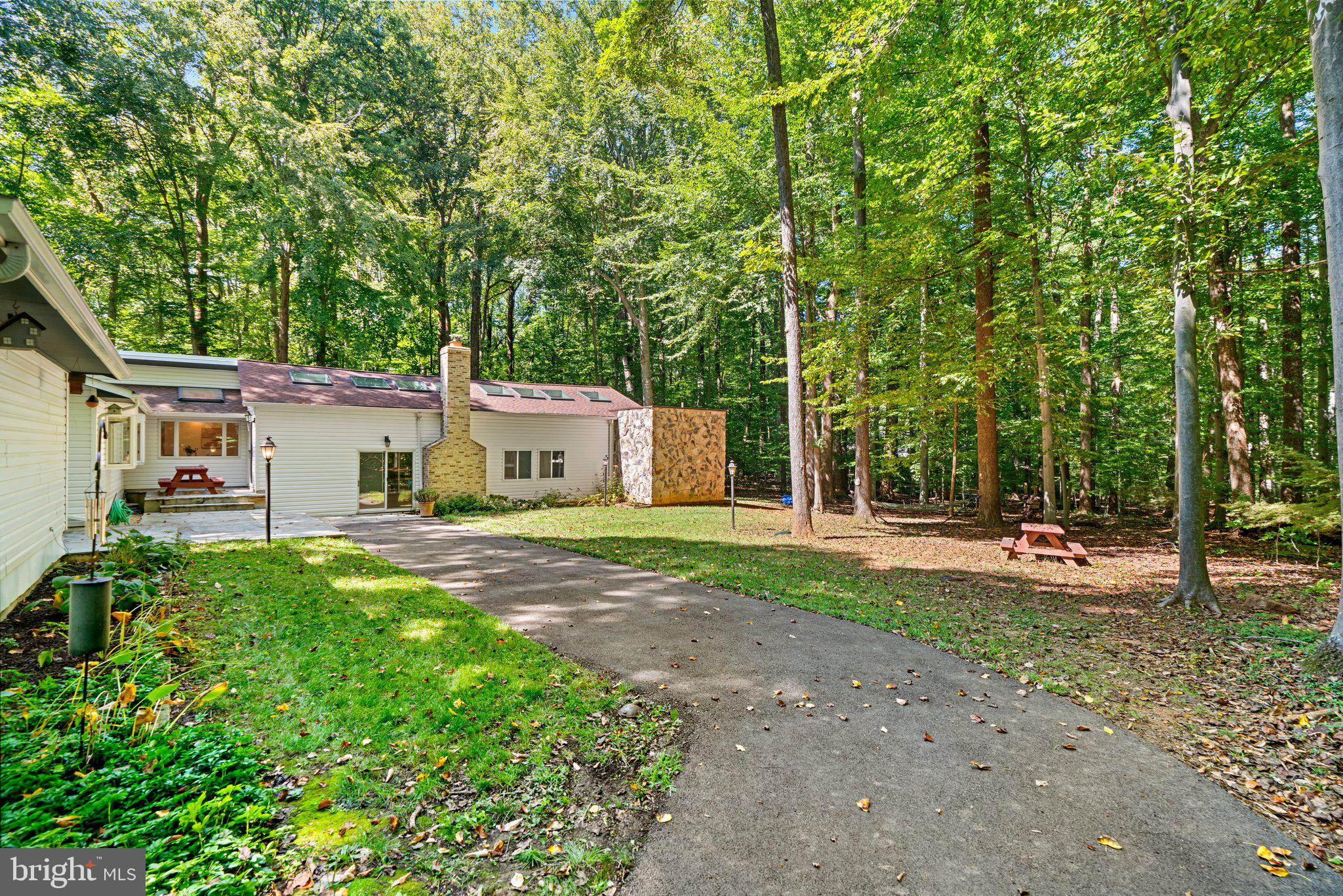 12412 Hall Shop Road Fulton, MD 20759 - Photo 6 of 97 Driveway continues to rear of home; second entry.