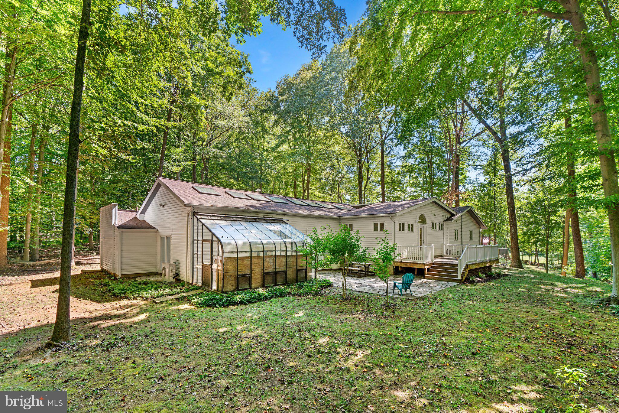 12412 Hall Shop Road Fulton, MD 20759 - Photo 7 of 97 3 stone patios, 1 private deck, greenhouse.