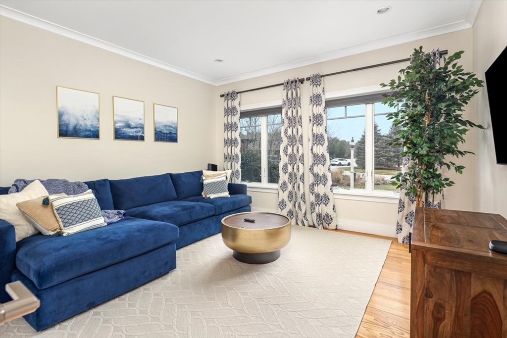 22 Raynor Drive, Unit 22 Hingham, MA 02043 - Photo 14 of 41 a living room with furniture and a potted plant