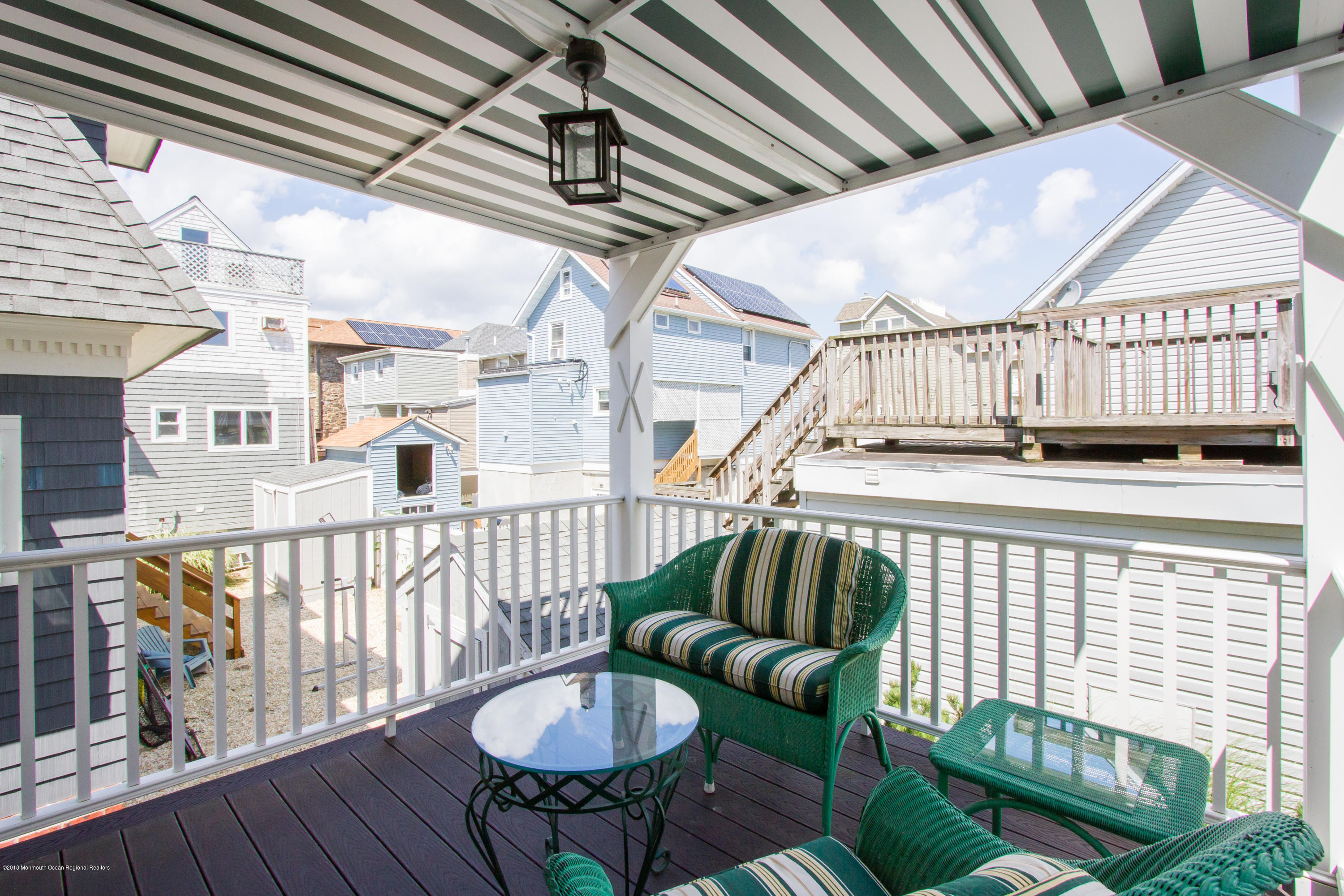 27 Center Street Sea Bright, NJ 07760 - Photo 21 of 51 a view of balcony with furniture