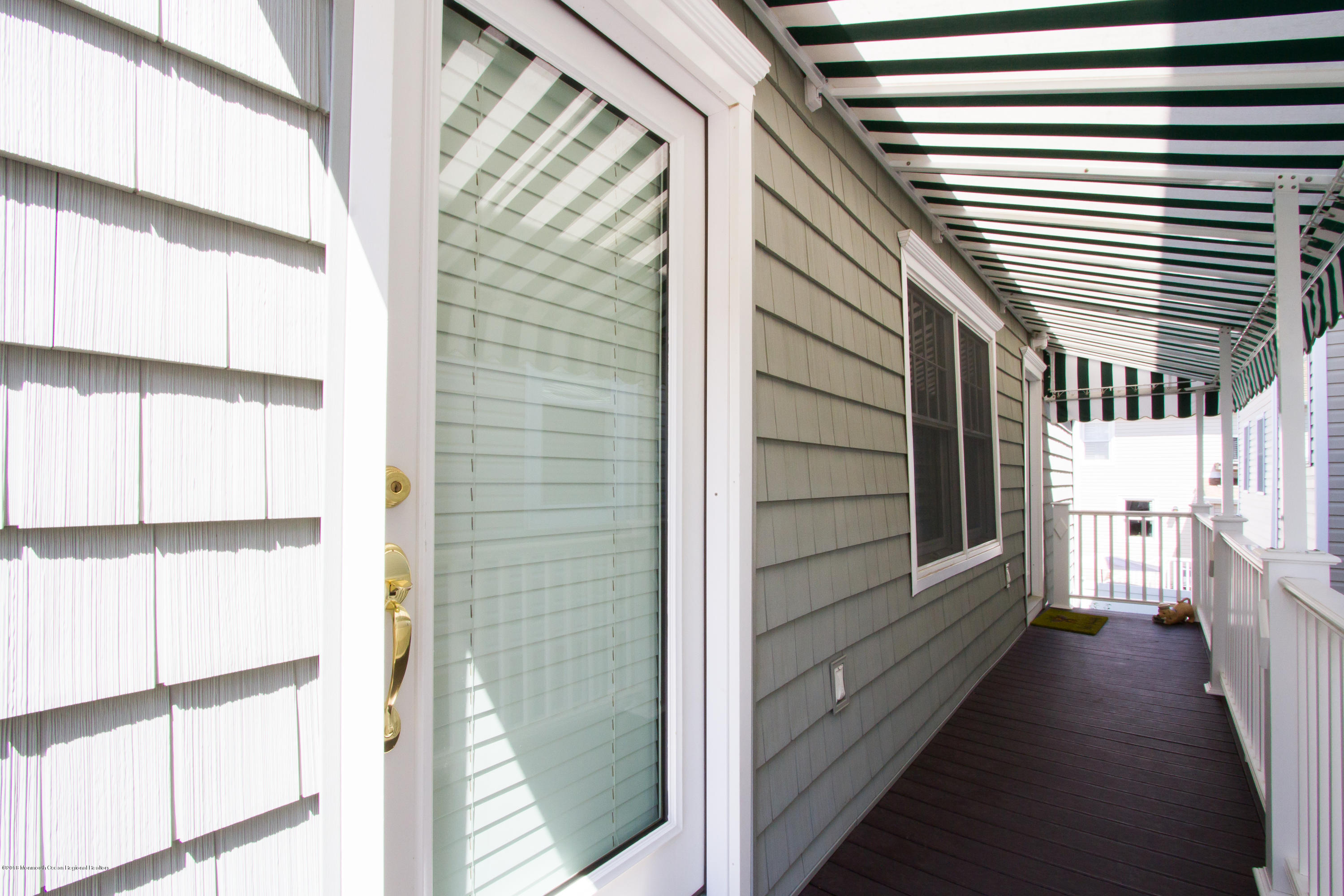 27 Center Street Sea Bright, NJ 07760 - Photo 24 of 51 a view of a balcony from door
