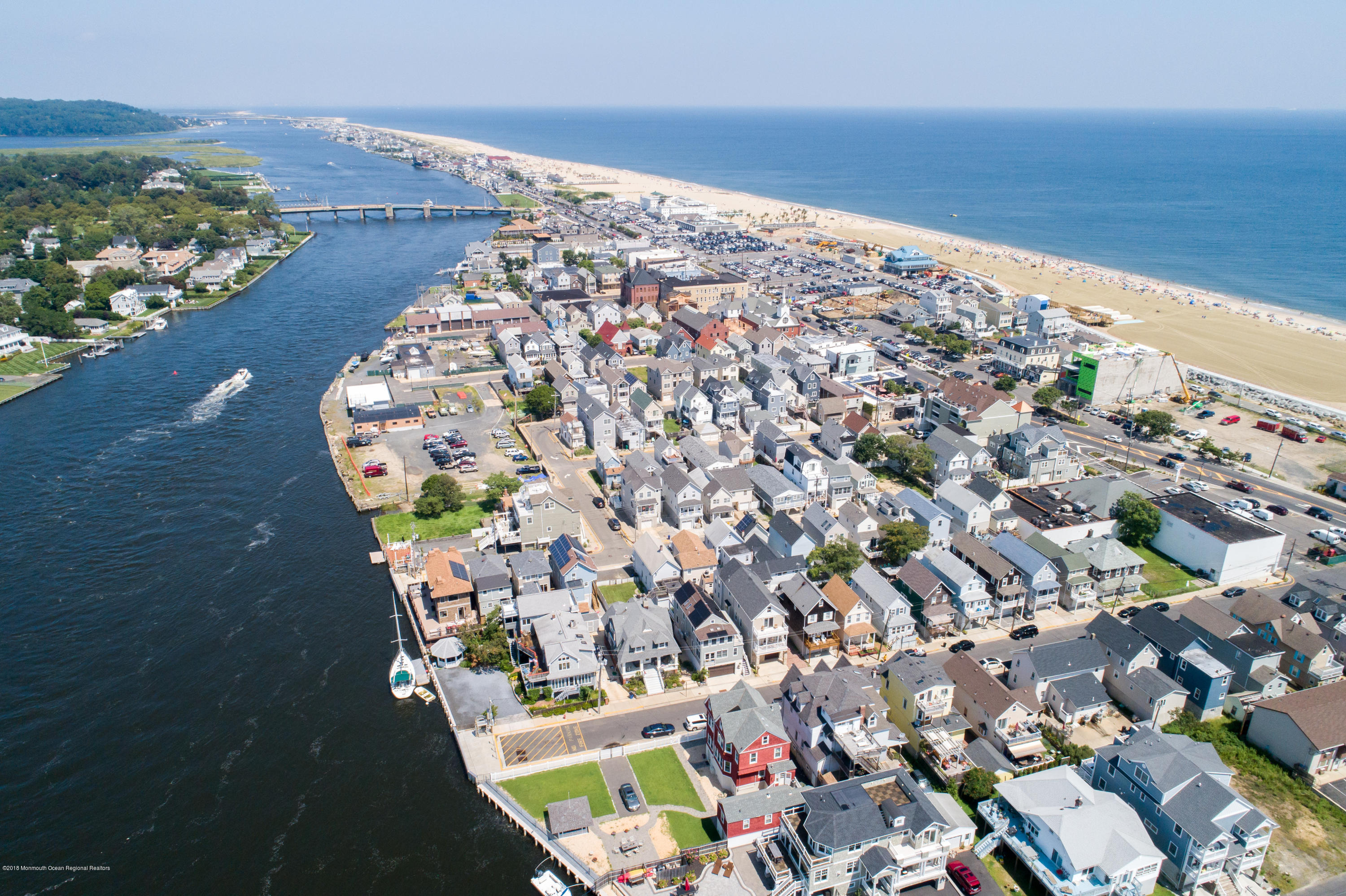 27 Center Street Sea Bright, NJ 07760 - Photo 6 of 51 an aerial view of a house