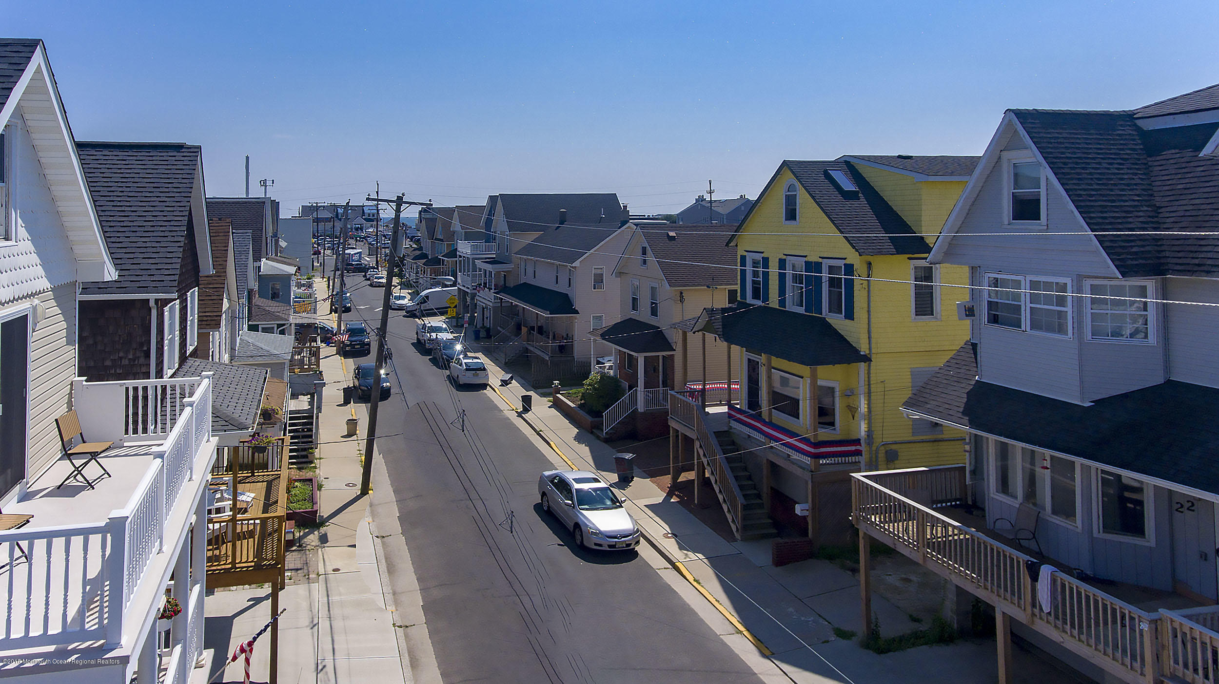 27 Center Street Sea Bright, NJ 07760 - Photo 51 of 51 a view of a city from a balcony