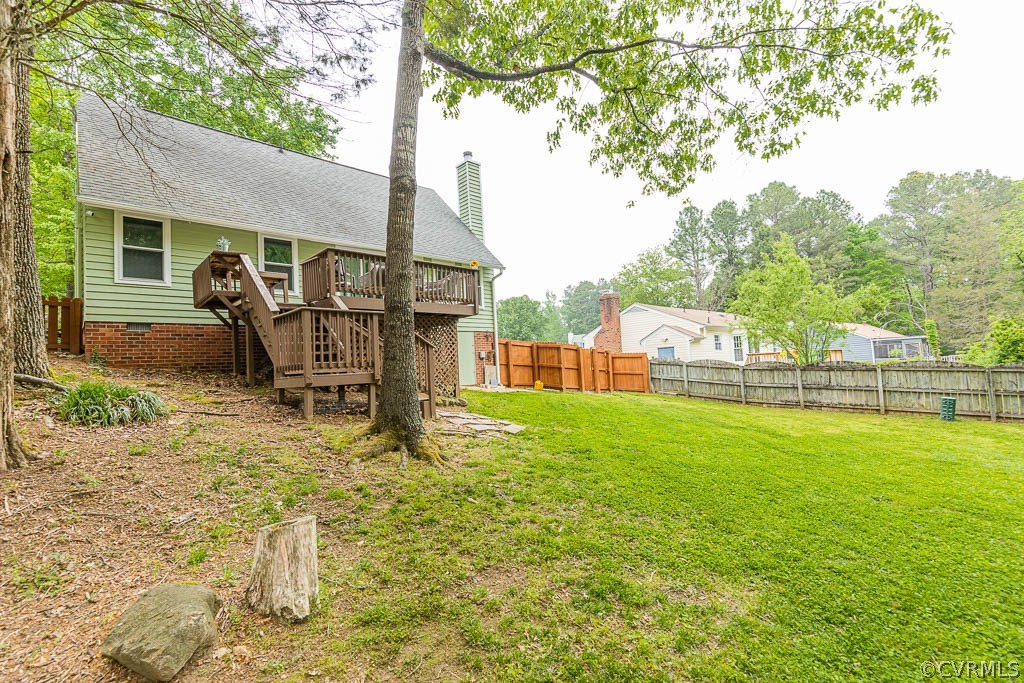 2713 South Ridge Drive Midlothian, VA 23112 - Photo 43 of 49 a view of a house with backyard porch and sitting area