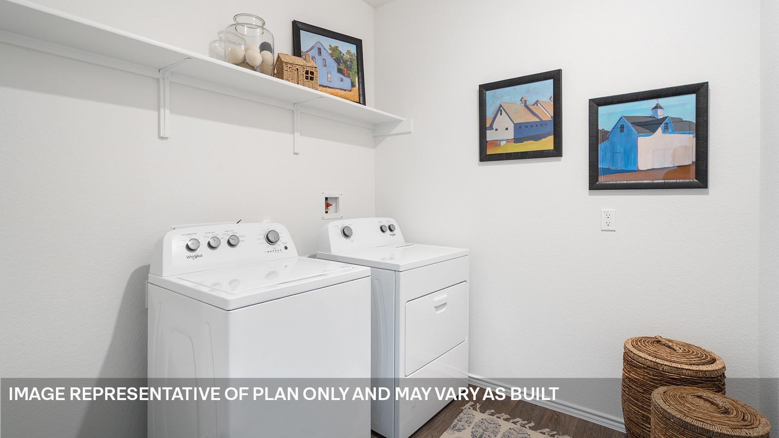 174 Balmorhea Street Kyle, TX 78640 - Photo 27 of 27 a utility room with dryer and washer