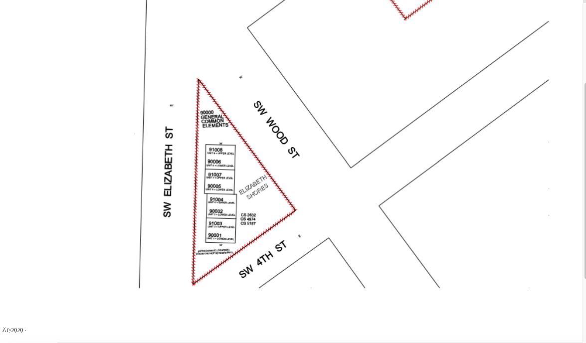 338 Southwest Woods Street Newport, OR 97365 - Photo 7 of 20 Plat map & cross street