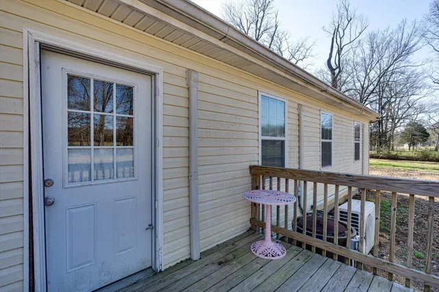 a house with trees in front of it