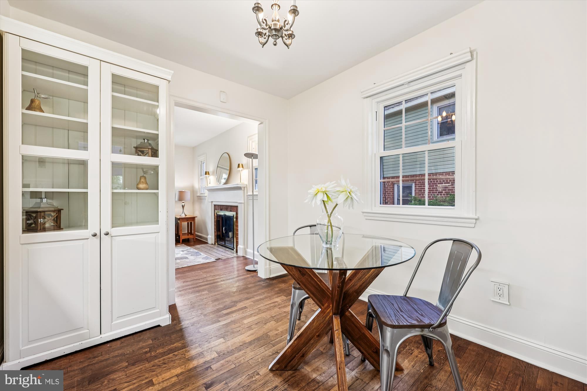 1605 Windham Lane Silver Spring, MD 20902 - Photo 12 of 65 a view of a dining room with furniture window and wooden floor