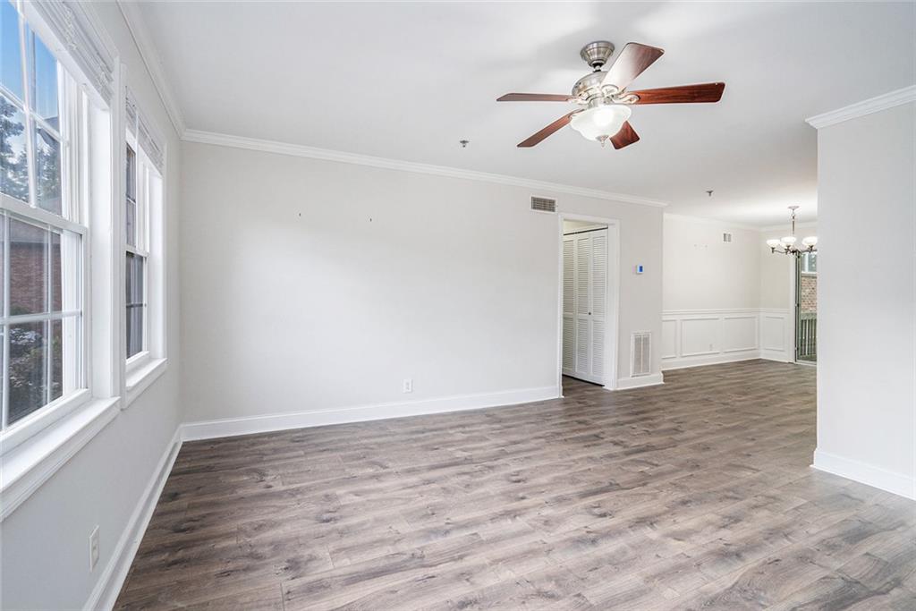 2825 Northeast Expressway, Unit F3 Atlanta, GA 30345 - Photo 3 of 45 a view of an empty room with a window
