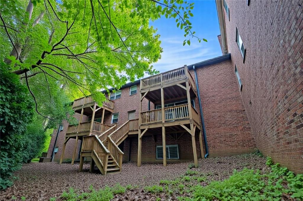 2825 Northeast Expressway, Unit F3 Atlanta, GA 30345 - Photo 42 of 45 an aerial view of a house