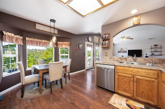 a bed room with a bed and a window