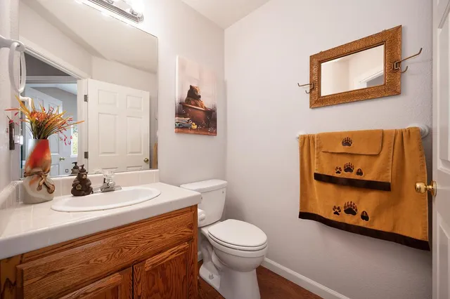 a bedroom with bed and window