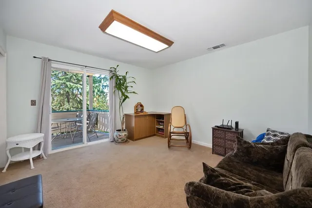 a view of balcony and deck