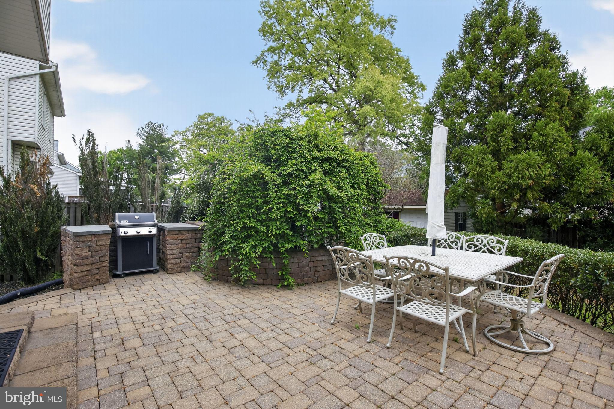 8021 Clark Station Road Severn, MD 21144 - Photo 32 of 35 Charming patio for outdoor gatherings.