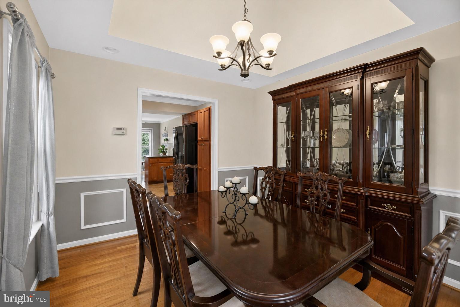 8021 Clark Station Road Severn, MD 21144 - Photo 10 of 35 Elegant dining space with classic charm.