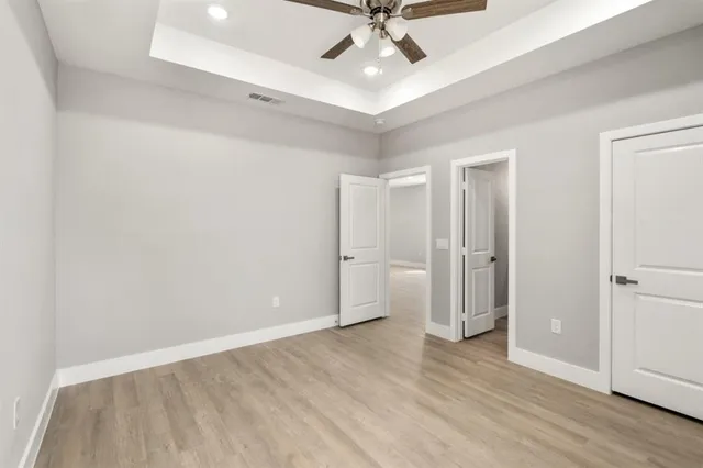 wooden floor in an empty room