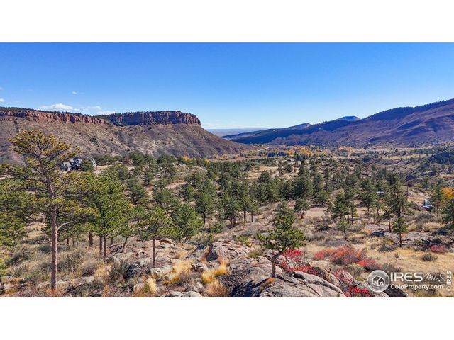 a view of a city with mountain