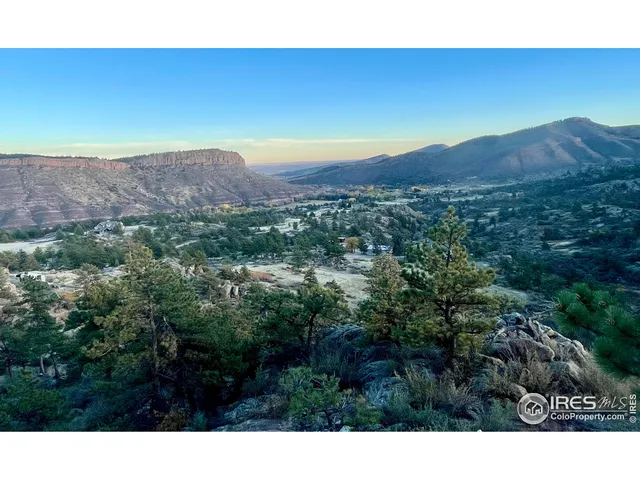 a view of city and mountain