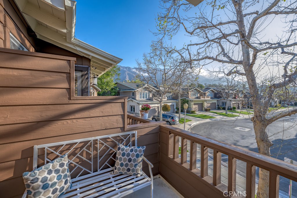 1151 Crowne Drive Pasadena, CA 91107 - Photo 22 of 42 Private balcony accessed from primary bedroom
