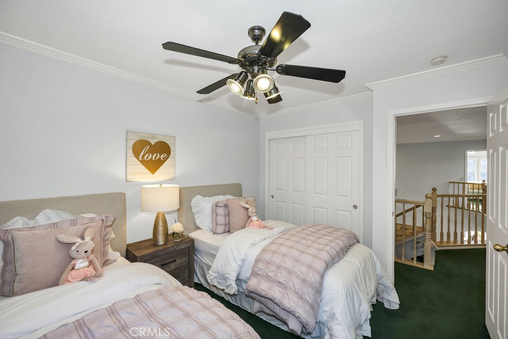 1151 Crowne Drive Pasadena, CA 91107 - Photo 30 of 42 View of bedroom #2 (upstairs)