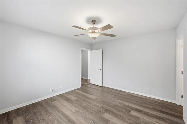 wooden floor in an empty room